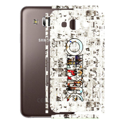 Samsung M/F/Note/Flip and C Phone Skins (All Models) - One Piece Manga - 3D Embossed Finish (L-26) Samsung Galaxy E5