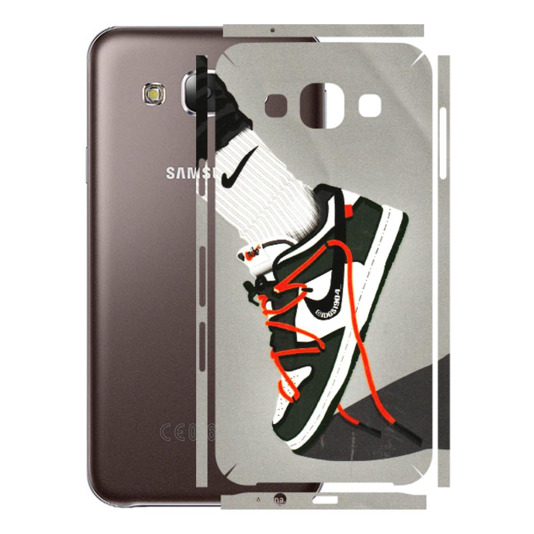 Samsung M/F/Note/Flip and C Phone Skins (All Models) - New Grey Sneaker - 3D Embossed Finish (L-261) Samsung Galaxy E5