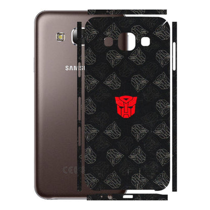 Samsung M/F/Note/Flip and C Phone Skins (All Models) - Transformers Devastation - 3D Embossed Finish (L-301) Samsung Galaxy E5