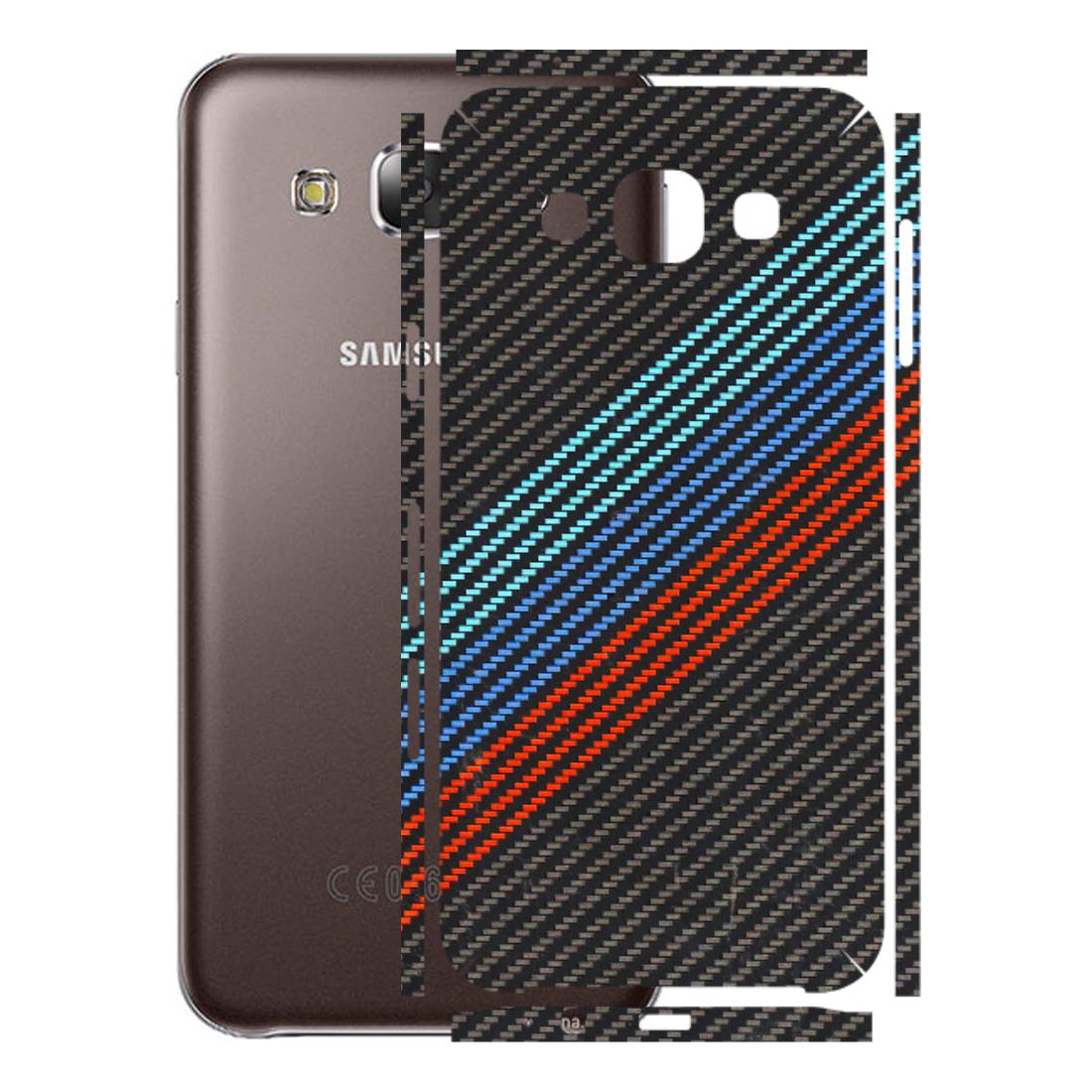 Samsung M/F/Note/Flip and C Phone Skins (All Models) - Carbon BM - 3D Embossed Finish (L-302) Samsung Galaxy E5