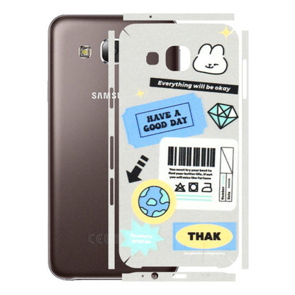 Samsung M/F/Note/Flip and C Phone Skins (All Models) - Will Be Okay Design - 3D Embossed Finish (L-316) Samsung Galaxy E5