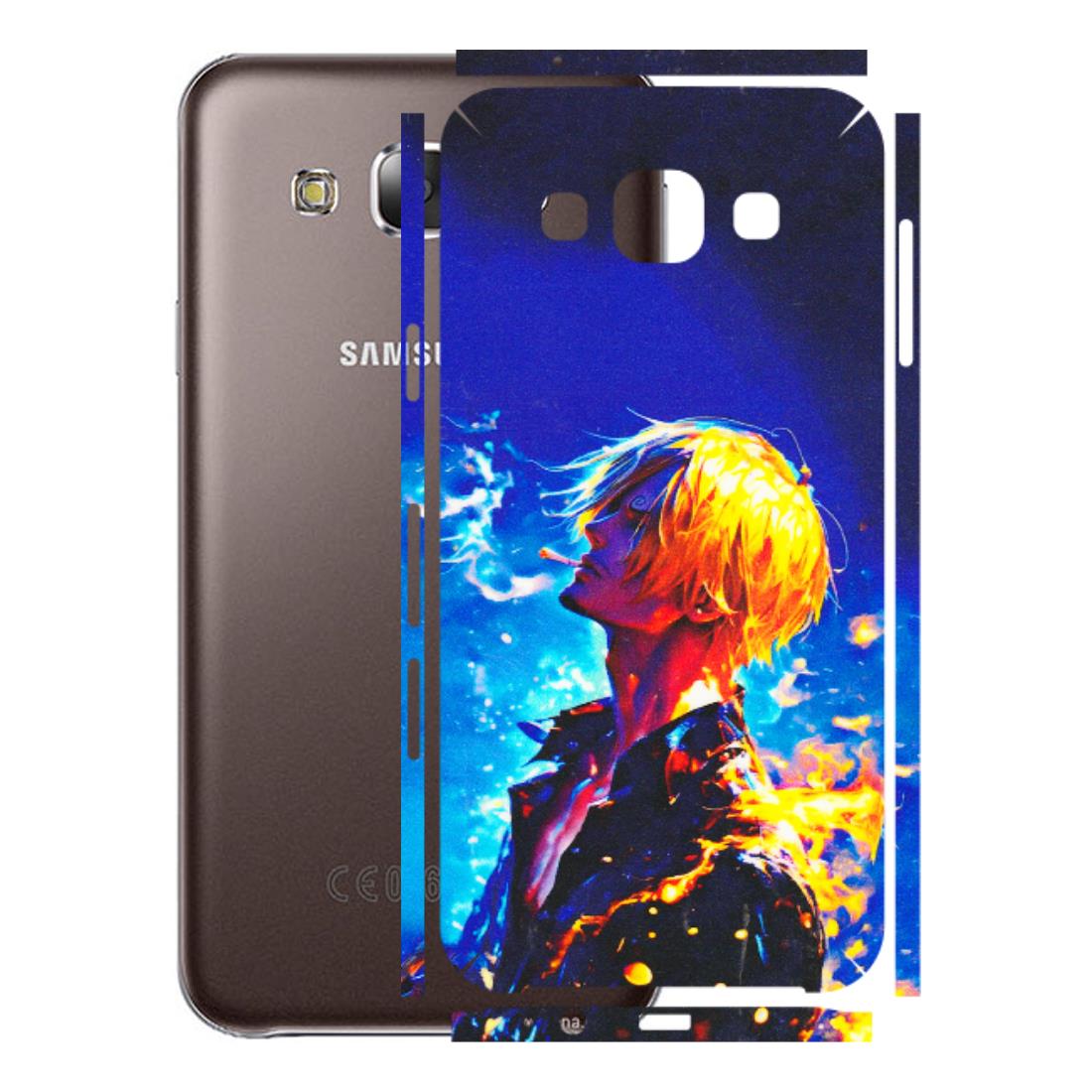 Samsung M/F/Note/Flip and C Phone Skins (All Models) - Sanji Vinsmoke One Piece - 3D Embossed Finish (L-319) Samsung Galaxy E5