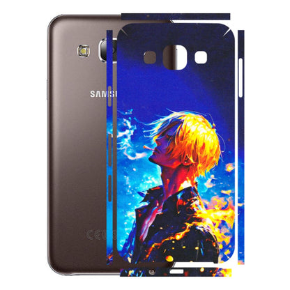 Samsung M/F/Note/Flip and C Phone Skins (All Models) - Sanji Vinsmoke One Piece - 3D Embossed Finish (L-319) Samsung Galaxy E5