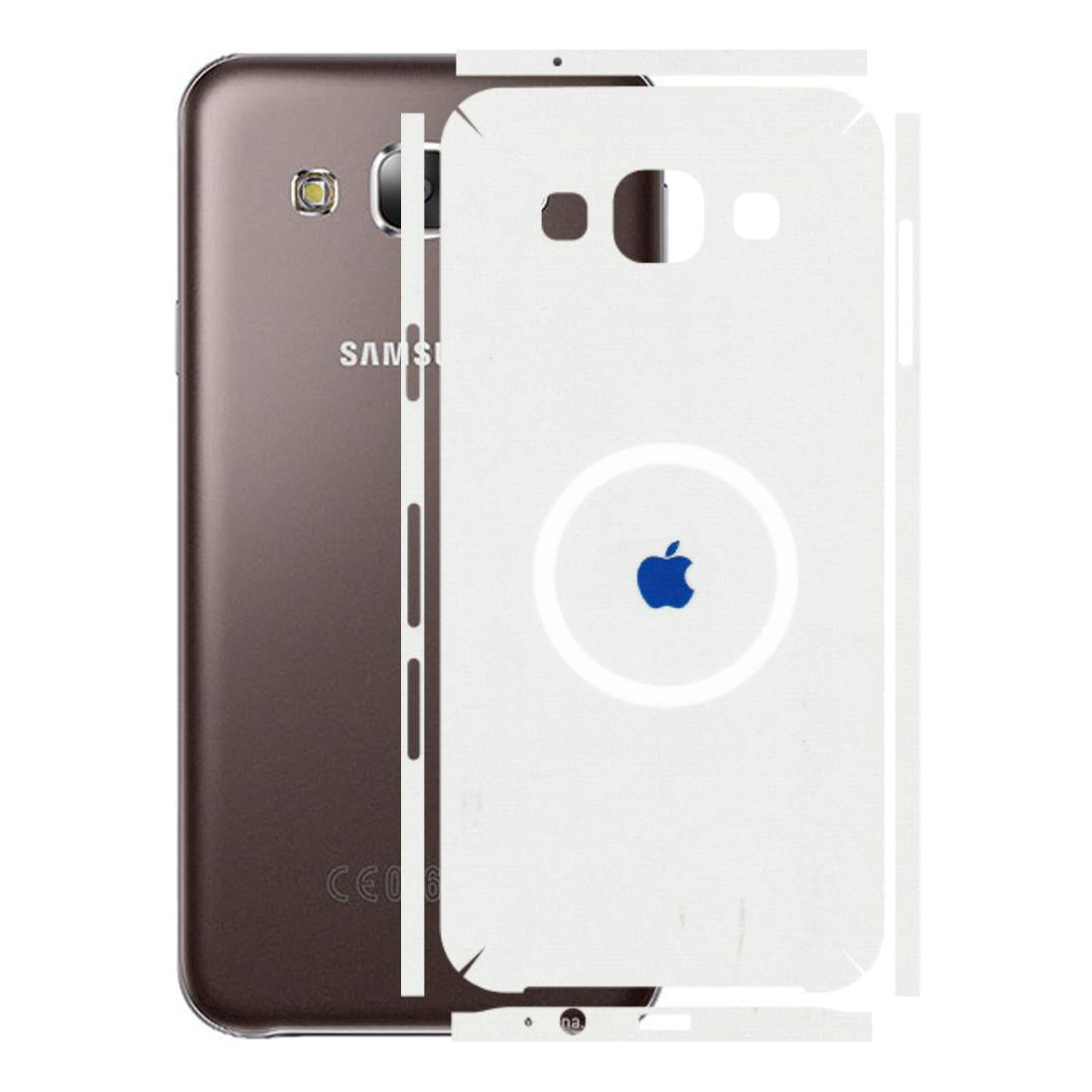 Samsung M/F/Note/Flip and C Phone Skins (All Models) - iPhone Magsafe Logo - 3D Embossed Finish (L-320) Samsung Galaxy E5