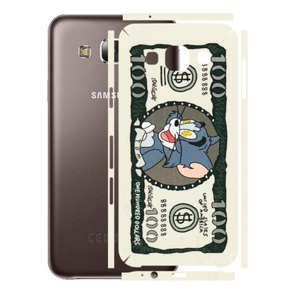 Samsung M/F/Note/Flip and C Phone Skins (All Models) - Tom Hundred Dollar - 3D Embossed Finish (L-324) Samsung Galaxy E5