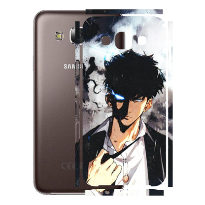 Samsung M/F/Note/Flip and C Phone Skins (All Models) - Sung Jinwoo Manhwa Anime - 3D Embossed Finish (L-328) Samsung Galaxy E5