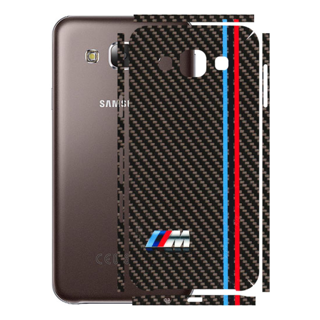 Samsung M/F/Note/Flip and C Phone Skins (All Models) - BM Carbon Fiber Feels - 3D Embossed Finish (L-38) Samsung Galaxy E5