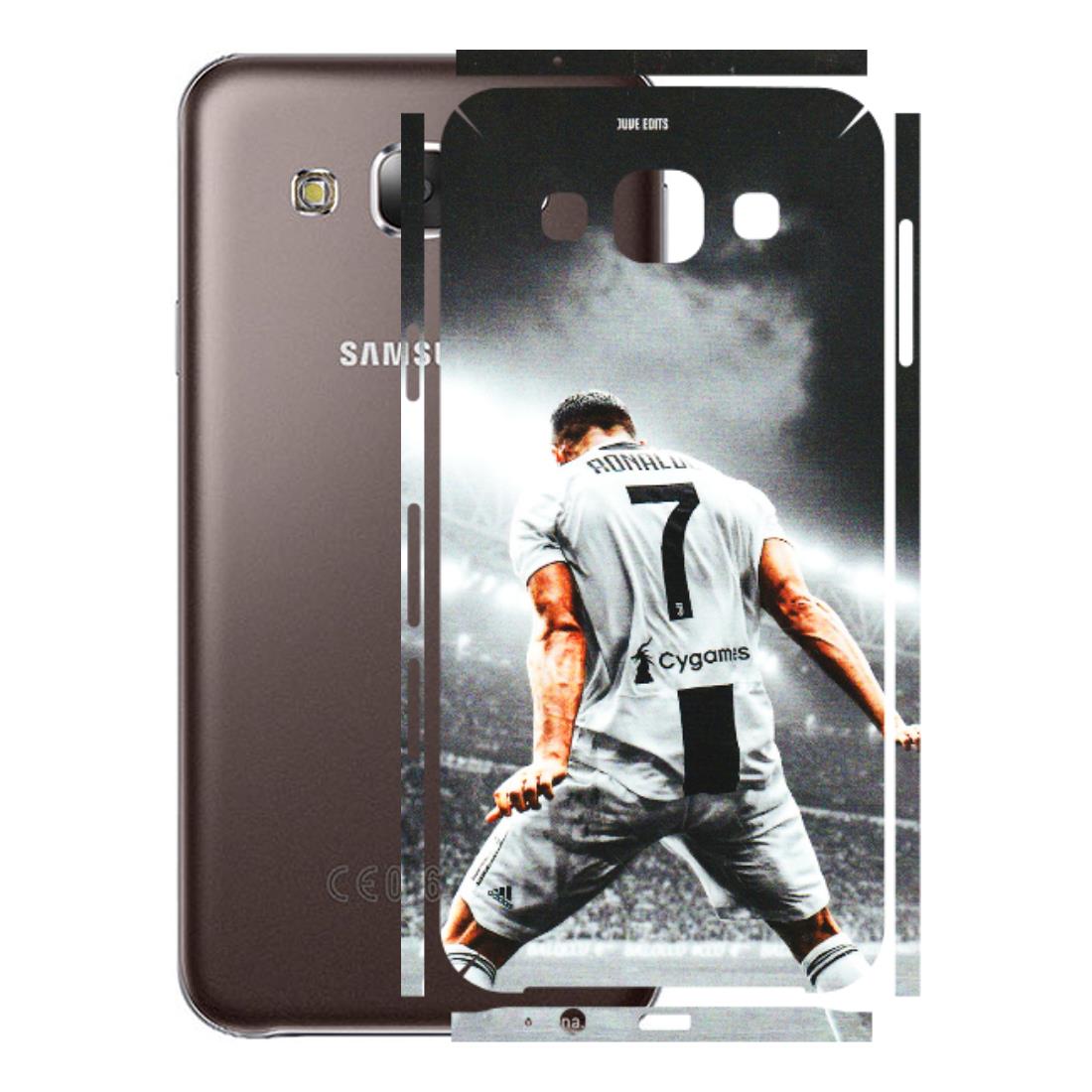 Samsung M/F/Note/Flip and C Phone Skins (All Models) - Ronaldo CR7 Crazy - 3D Embossed Finish (L-44) Samsung Galaxy E5