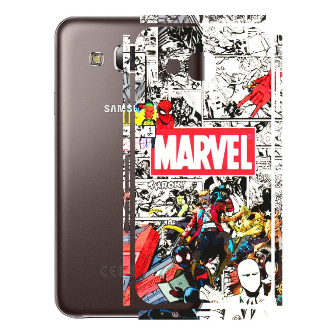 Samsung M/F/Note/Flip and C Phone Skins (All Models) - Marvel Colorful Comic - 3D Embossed Finish (L-64) Samsung Galaxy E5