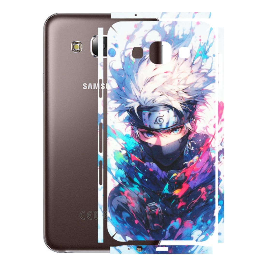 Samsung M/F/Note/Flip and C Phone Skins (All Models) - Naruto Face Mask - Matte Finish (M-03) Samsung Galaxy E5