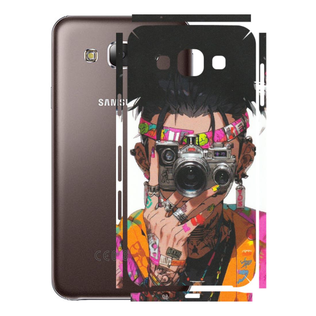Samsung M/F/Note/Flip and C Phone Skins (All Models) - Camera Lover Girl - Matte Finish (M-09) Samsung Galaxy E5