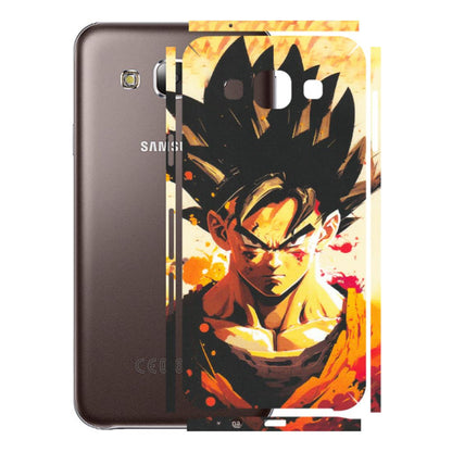 Samsung M/F/Note/Flip and C Phone Skins (All Models) - Angry Goku - Matte Finish (M-12) Samsung Galaxy E5