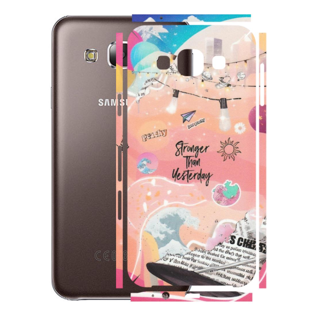 Samsung M/F/Note/Flip and C Phone Skins (All Models) - Stronger Then Yesterday - Matte Finish (M-128) Samsung Galaxy E5