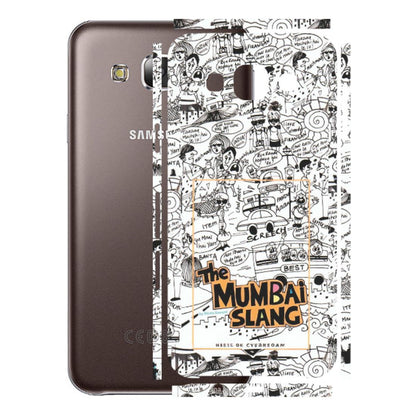 Samsung M/F/Note/Flip and C Phone Skins (All Models) - The Mumbai Slang - Matte Finish (M-142) Samsung Galaxy E5