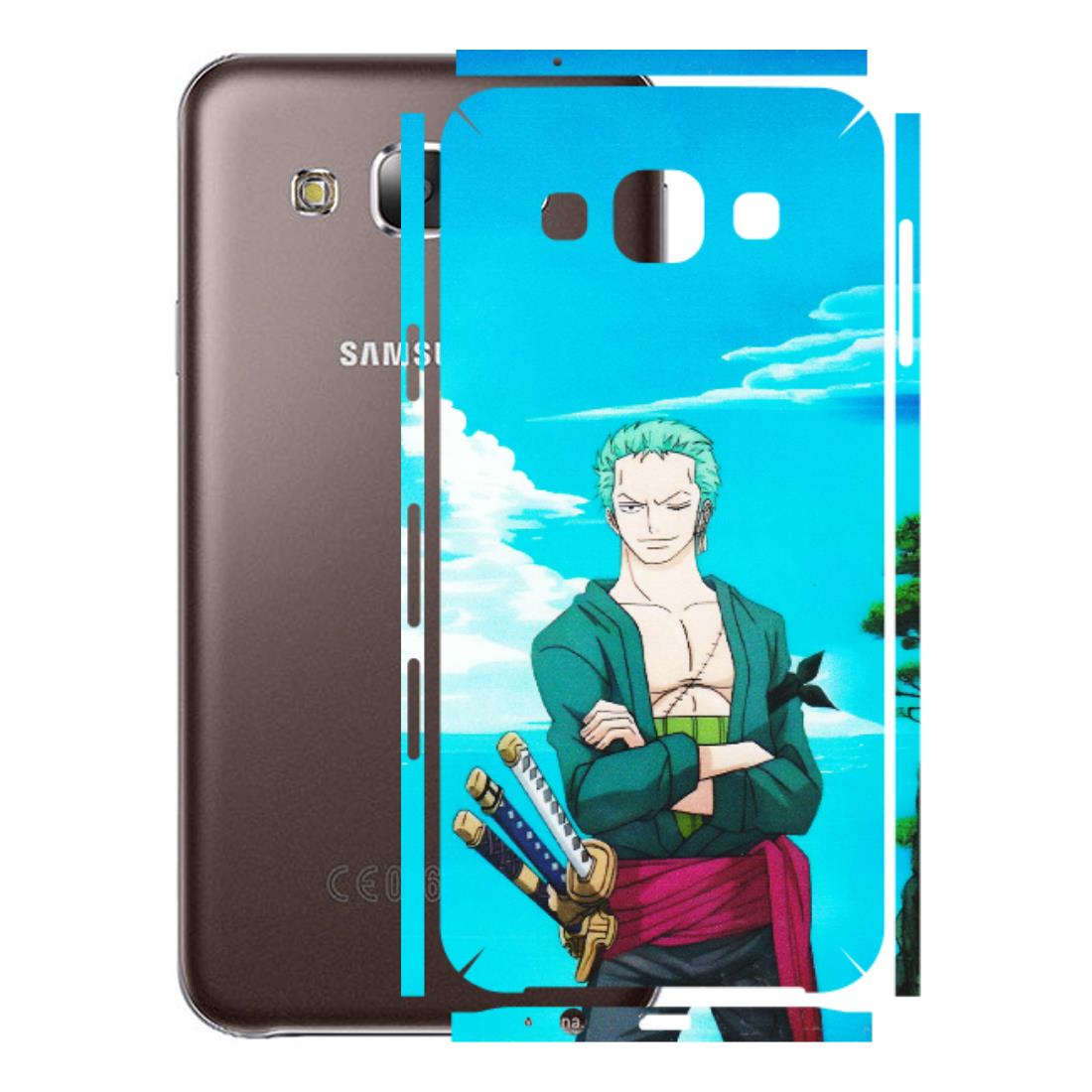 Samsung M/F/Note/Flip and C Phone Skins (All Models) - Cool Swordman Zoro Anime - Matte Finish (M-143) Samsung Galaxy E5