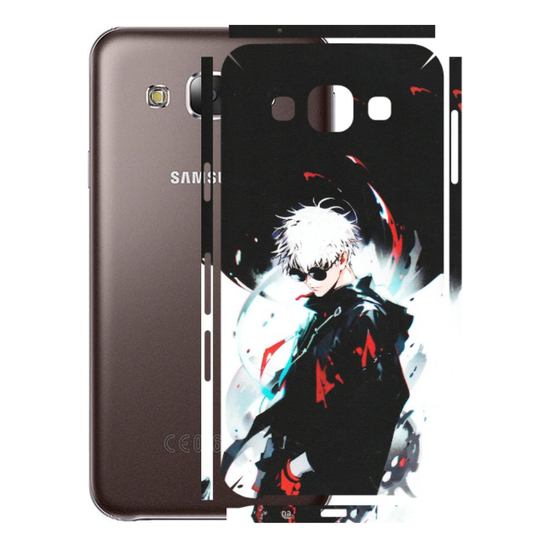 Samsung M/F/Note/Flip and C Phone Skins (All Models) - Gojo Powerful Charater Kaisen Anime - Matte Finish (M-144) Samsung Galaxy E5
