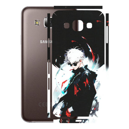 Samsung M/F/Note/Flip and C Phone Skins (All Models) - Gojo Powerful Charater Kaisen Anime - Matte Finish (M-144) Samsung Galaxy E5