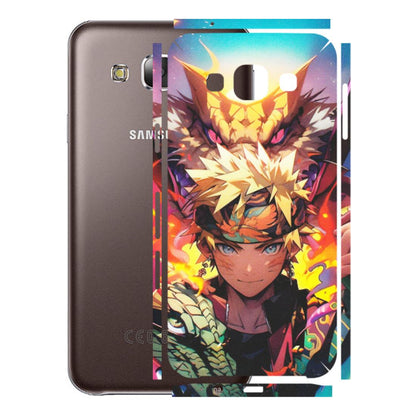 Samsung M/F/Note/Flip and C Phone Skins (All Models) - Angry Naruto Anime - Matte Finish (M-148) Samsung Galaxy E5