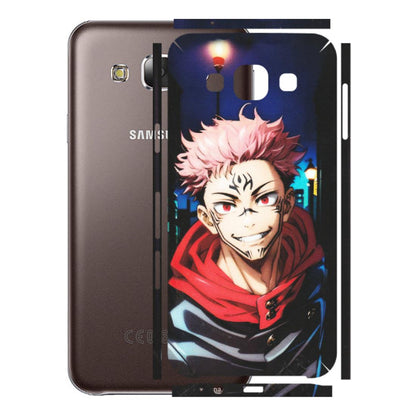 Samsung M/F/Note/Flip and C Phone Skins (All Models) - Yuji Itadori Funny Face Anime - Matte Finish (M-152) Samsung Galaxy E5