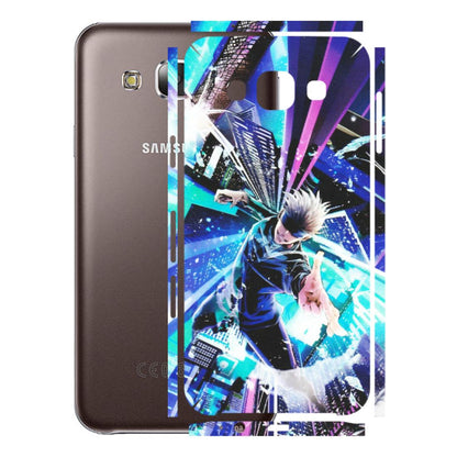 Samsung M/F/Note/Flip and C Phone Skins (All Models) - Manga Action Jujustu Kaisen Anime - Matte Finish (M-155) Samsung Galaxy E5