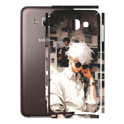 Samsung M/F/Note/Flip and C Phone Skins (All Models) - Gojo Satoru Jujustu Kaisen Anime - Matte Finish (M-156) Samsung Galaxy E5
