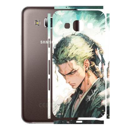 Samsung M/F/Note/Flip and C Phone Skins (All Models) - Pirate Hunter One Piece Anime - Matte Finish (M-157) Samsung Galaxy E5