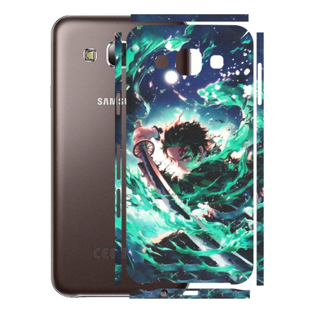 Samsung M/F/Note/Flip and C Phone Skins (All Models) - Sword Fighter Anime - Matte Finish (M-29) Samsung Galaxy E5