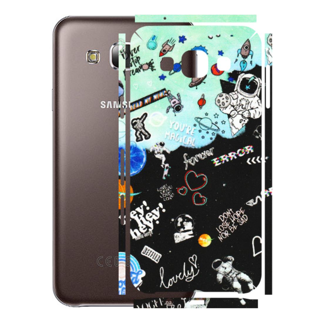 Samsung M/F/Note/Flip and C Phone Skins (All Models) - Living In A Space Dream - Matte Finish (M-46) Samsung Galaxy E5