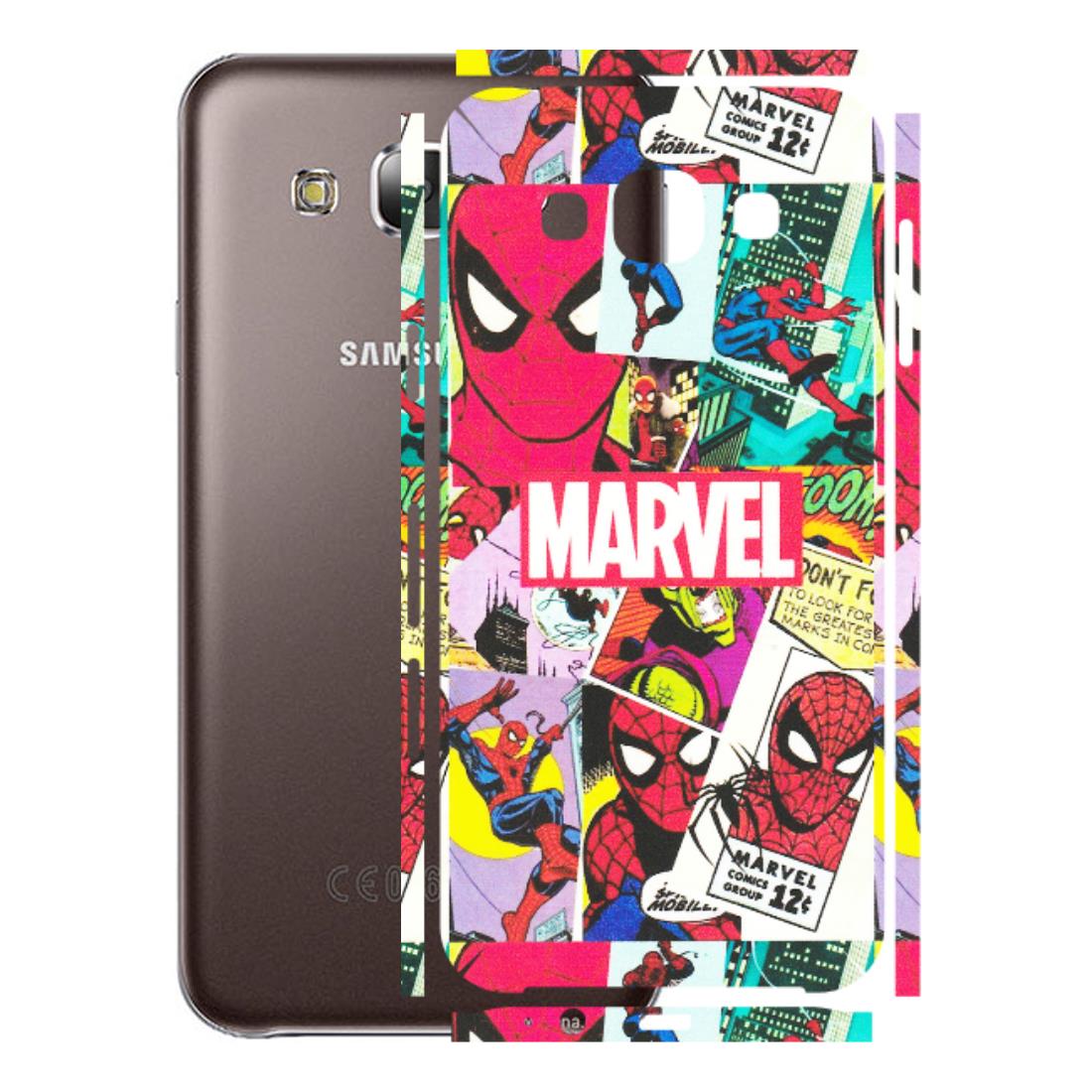 Samsung M/F/Note/Flip and C Phone Skins (All Models) - Marvel Comic Spiderman Grafitti - Matte Finish (M-72) Samsung Galaxy E5