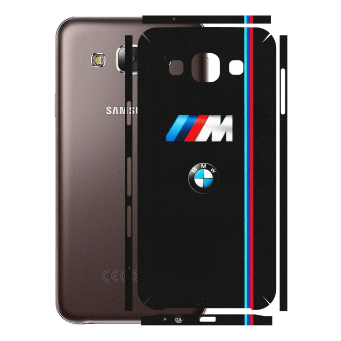 Samsung M/F/Note/Flip and C Phone Skins (All Models) - Styling With Black BMW - Matte Finish (M-74) Samsung Galaxy E5