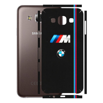 Samsung M/F/Note/Flip and C Phone Skins (All Models) - Styling With Black BMW - Matte Finish (M-74) Samsung Galaxy E5