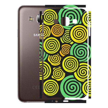 Samsung M/F/Note/Flip and C Phone Skins (All Models) - Crazy Spiral - Matte Finish (M-91) Samsung Galaxy E5