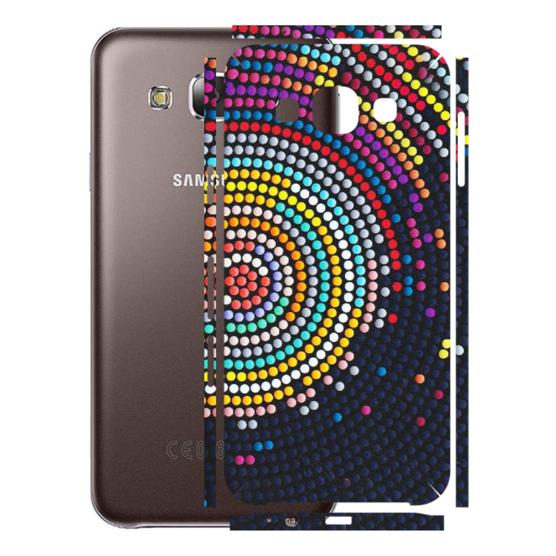 Samsung M/F/Note/Flip and C Phone Skins (All Models) - Rainbow Dot Mandala - Matte Finish (M-97) Samsung Galaxy E5