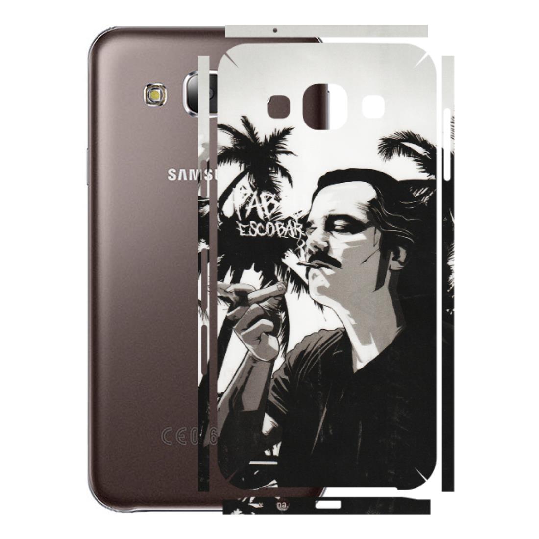 Samsung M/F/Note/Flip and C Phone Skins (All Models) - Pab Escobar - Transparent Finish (T-05) Samsung Galaxy E5