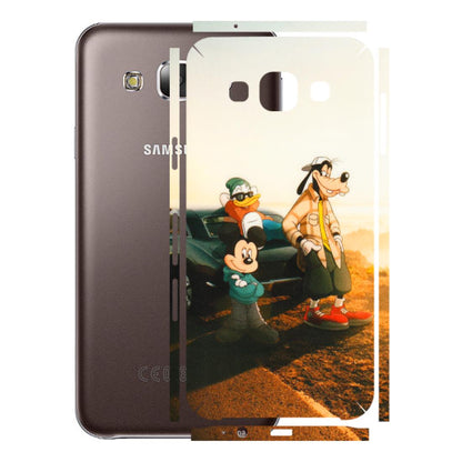 Samsung M/F/Note/Flip and C Phone Skins (All Models) - Hello Mr. Goofy - Transparent Finish (T-13) Samsung Galaxy E5