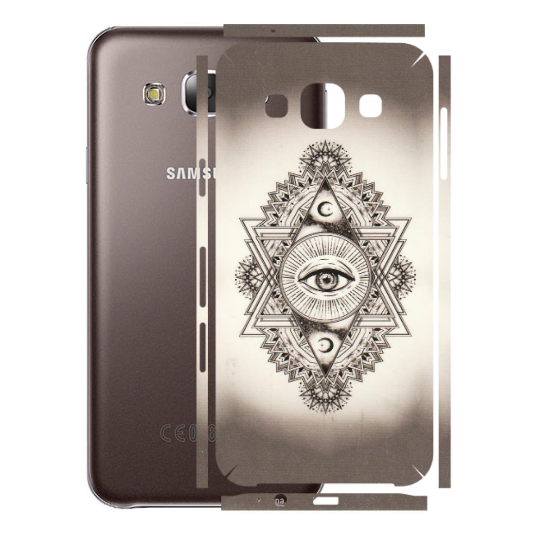 Samsung M/F/Note/Flip and C Phone Skins (All Models) - Illuminati Great Eye - Transparent Finish (T-14) Samsung Galaxy E5
