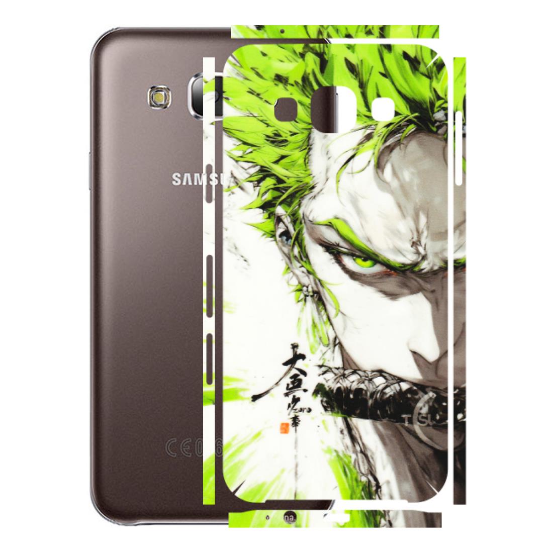 Samsung M/F/Note/Flip and C Phone Skins (All Models) - Roro Taku Anime - Transparent Finish (T-18) Samsung Galaxy E5