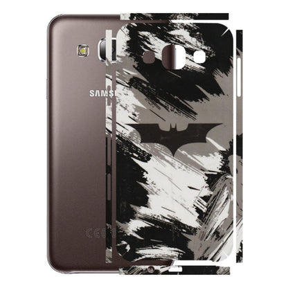 Samsung M/F/Note/Flip and C Phone Skins (All Models) - Batman Fleece DC - Transparent Finish (T-19) Samsung Galaxy E5