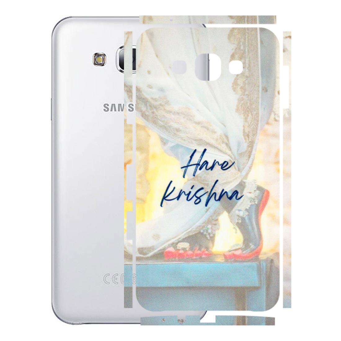 Samsung M/F/Note/Flip and C Phone Skins (All Models) - Hare Krishna - 3D Embossed Finish (L-03) Samsung Galaxy E7