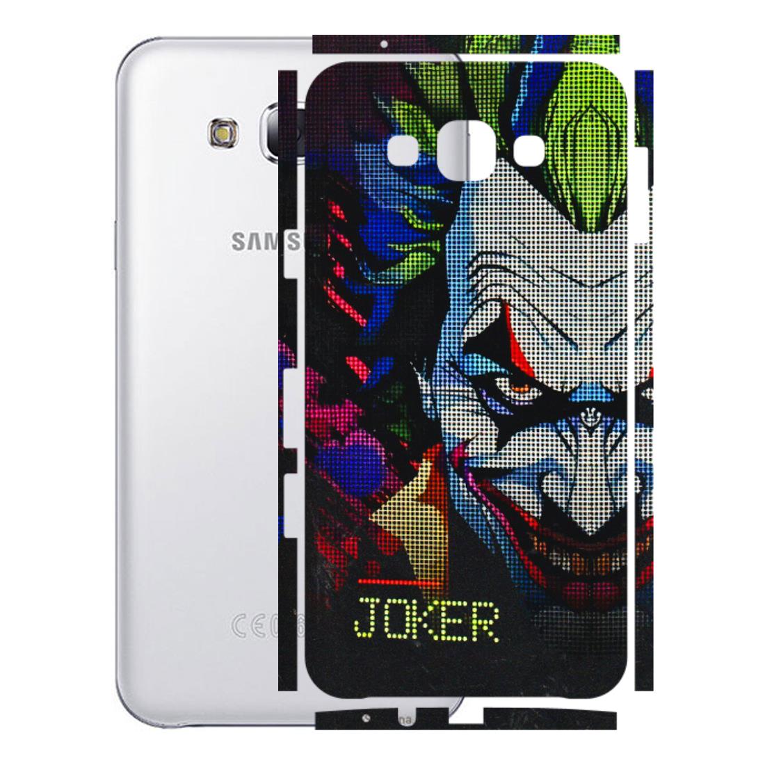 Samsung M/F/Note/Flip and C Phone Skins (All Models) - Joker Dot Matrix - 3D Embossed Finish (L-08) Samsung Galaxy E7