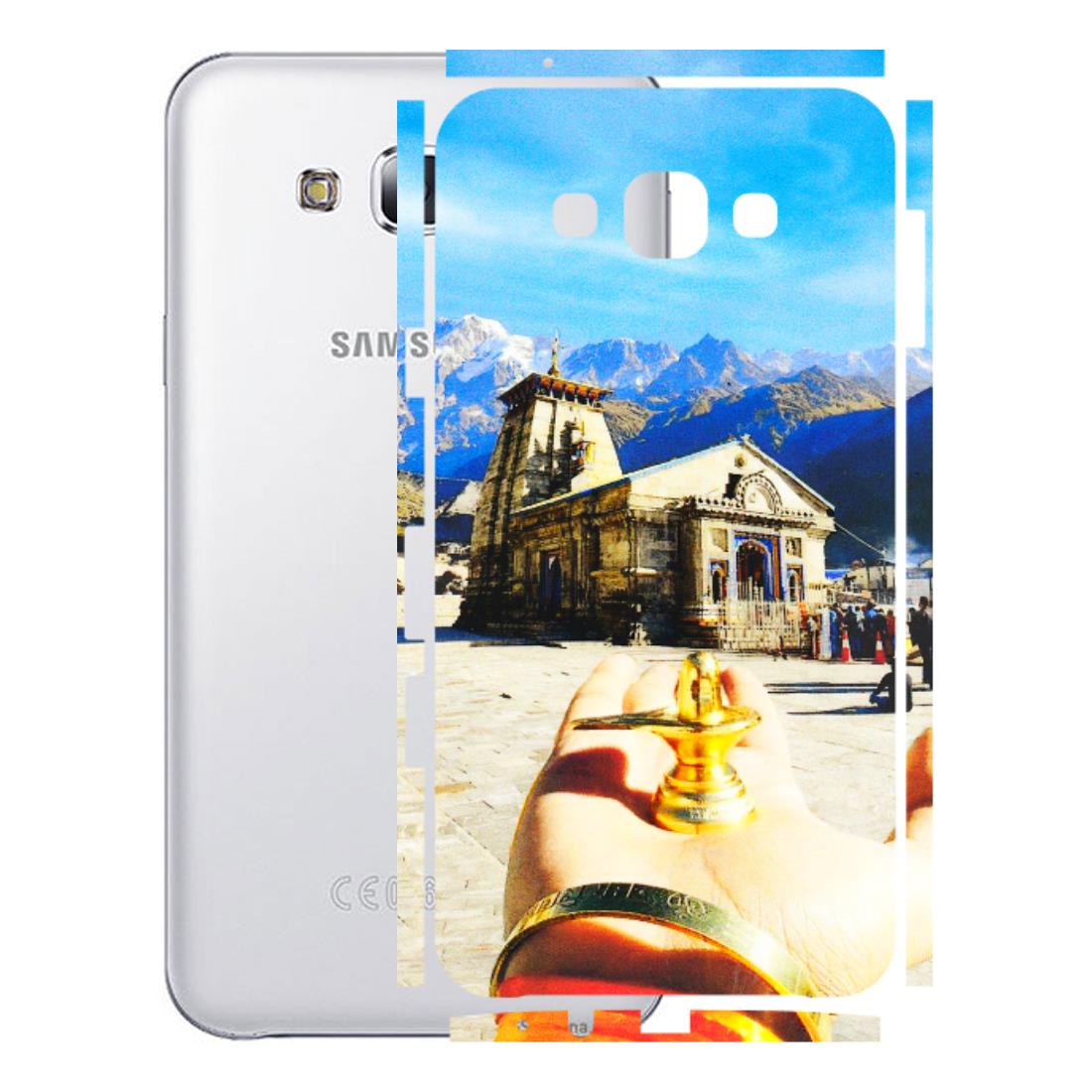 Samsung M/F/Note/Flip and C Phone Skins (All Models) - Beauty of Kedarnath - 3D Embossed Finish (L-108) Samsung Galaxy E7