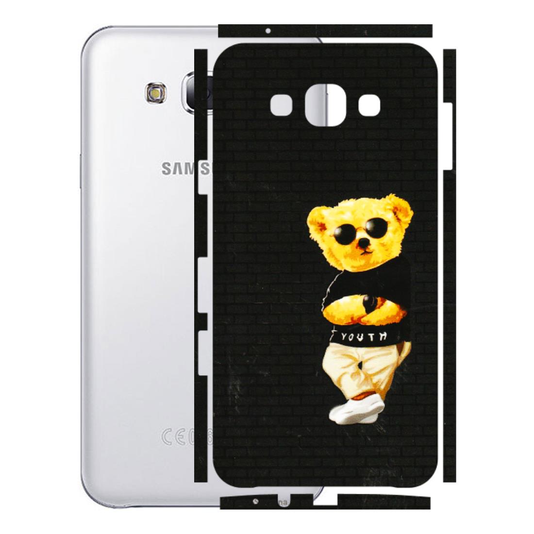 Samsung M/F/Note/Flip and C Phone Skins (All Models) - Classy Teddy Bear - 3D Embossed Finish (L-116) Samsung Galaxy E7