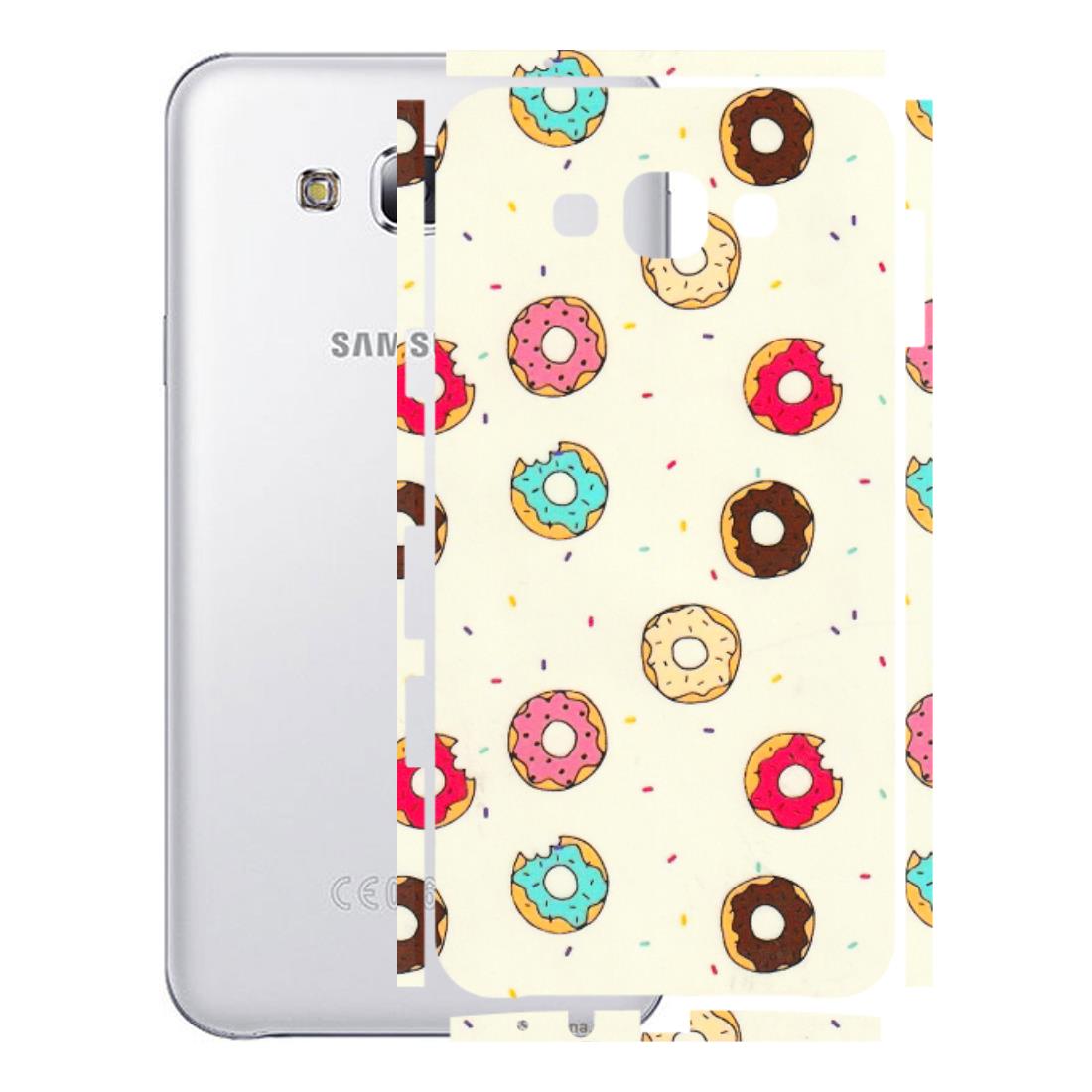 Samsung M/F/Note/Flip and C Phone Skins (All Models) - Mini Donuts Doodle Art - 3D Embossed Finish (L-122) Samsung Galaxy E7