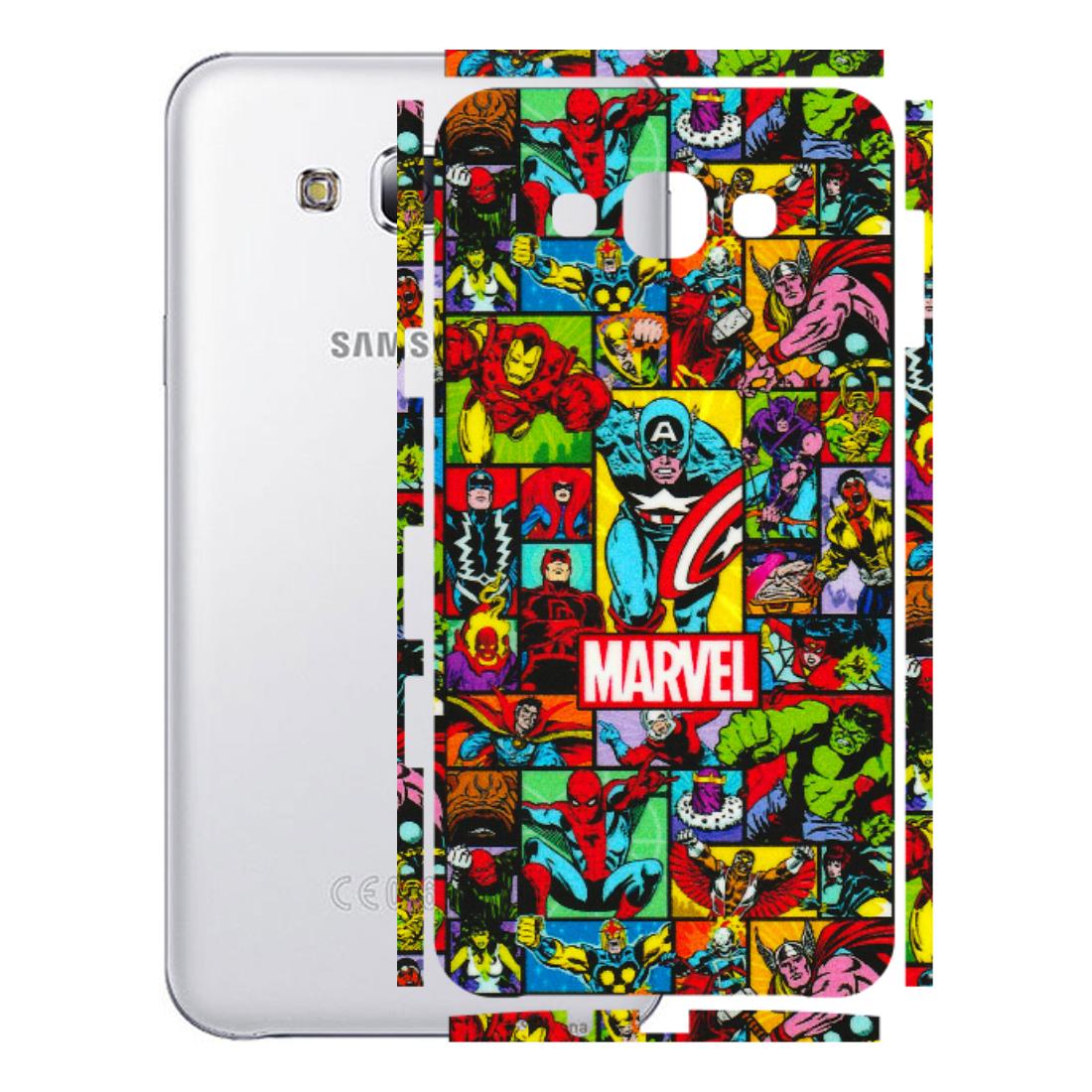 Samsung M/F/Note/Flip and C Phone Skins (All Models) - MARVELOUS Comic Characters - 3D Embossed Finish (L-129) Samsung Galaxy E7