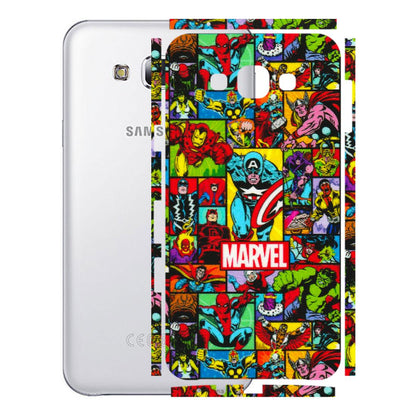 Samsung M/F/Note/Flip and C Phone Skins (All Models) - MARVELOUS Comic Characters - 3D Embossed Finish (L-129) Samsung Galaxy E7