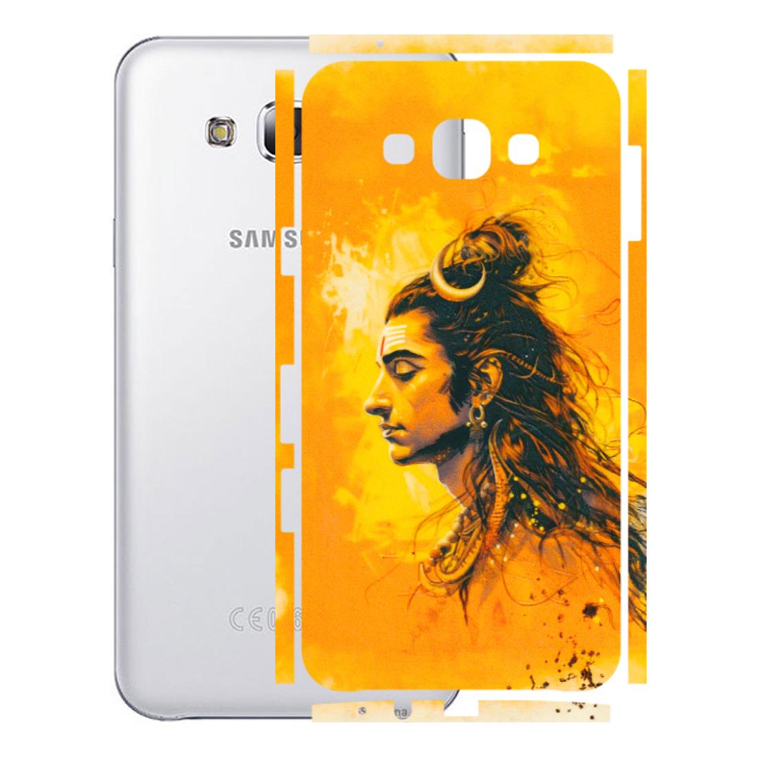Samsung M/F/Note/Flip and C Phone Skins (All Models) - Shiv Shakti - 3D Embossed Finish (L-14) Samsung Galaxy E7