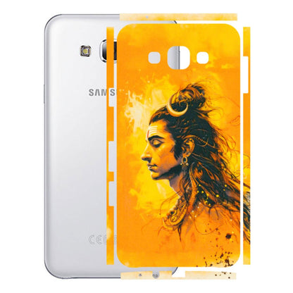 Samsung M/F/Note/Flip and C Phone Skins (All Models) - Shiv Shakti - 3D Embossed Finish (L-14) Samsung Galaxy E7