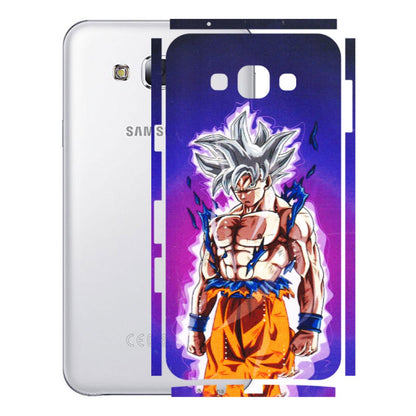 Samsung M/F/Note/Flip and C Phone Skins (All Models) - Goku Purple Anime - 3D Embossed Finish (L-147) Samsung Galaxy E7