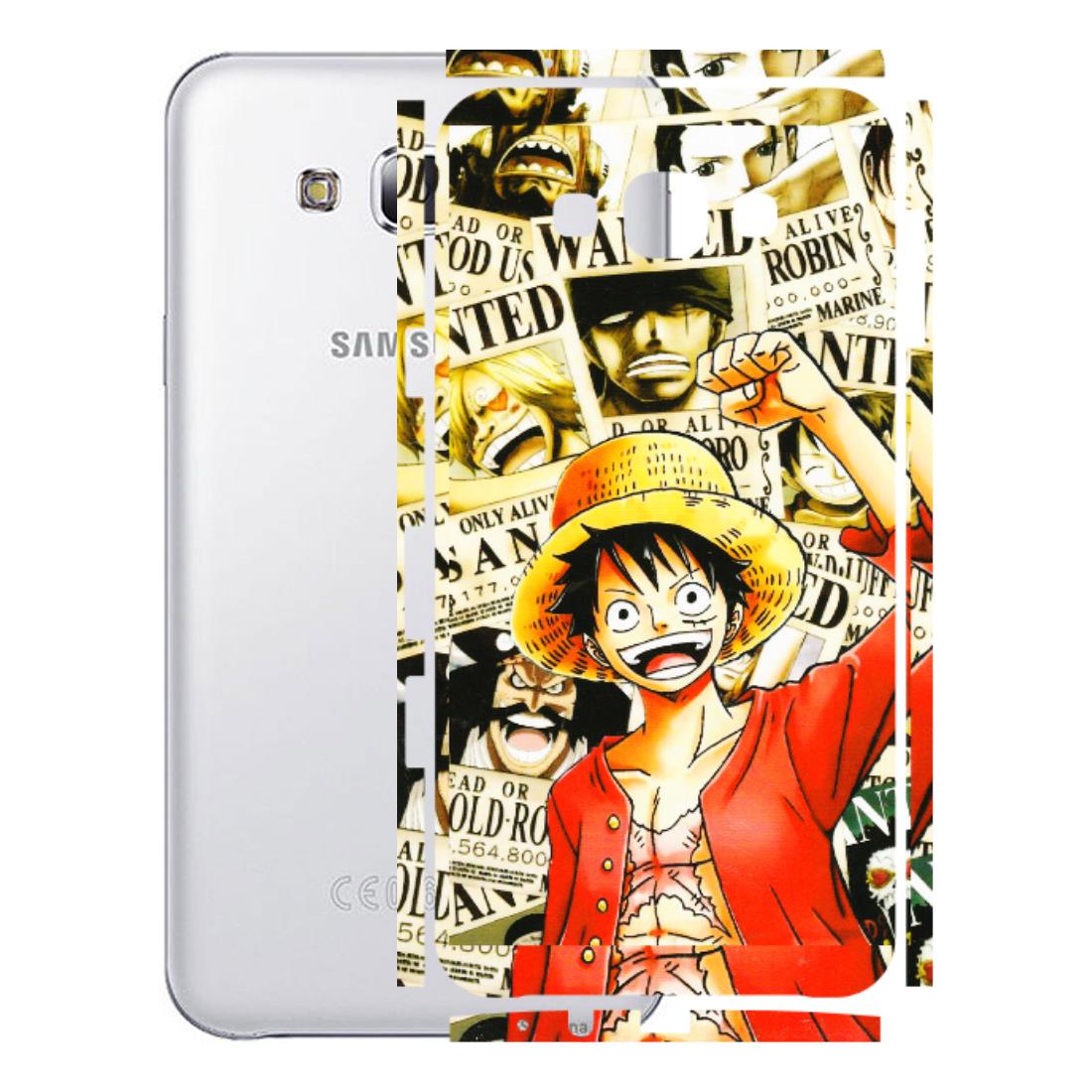 Samsung M/F/Note/Flip and C Phone Skins (All Models) - Luffy Anime - 3D Embossed Finish (L-177) Samsung Galaxy E7
