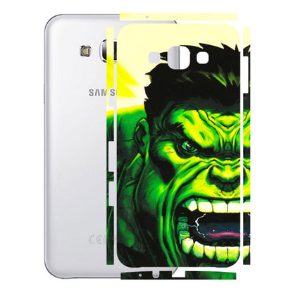Samsung M/F/Note/Flip and C Phone Skins (All Models) - Hulk - 3D Embossed Finish (L-180) Samsung Galaxy E7